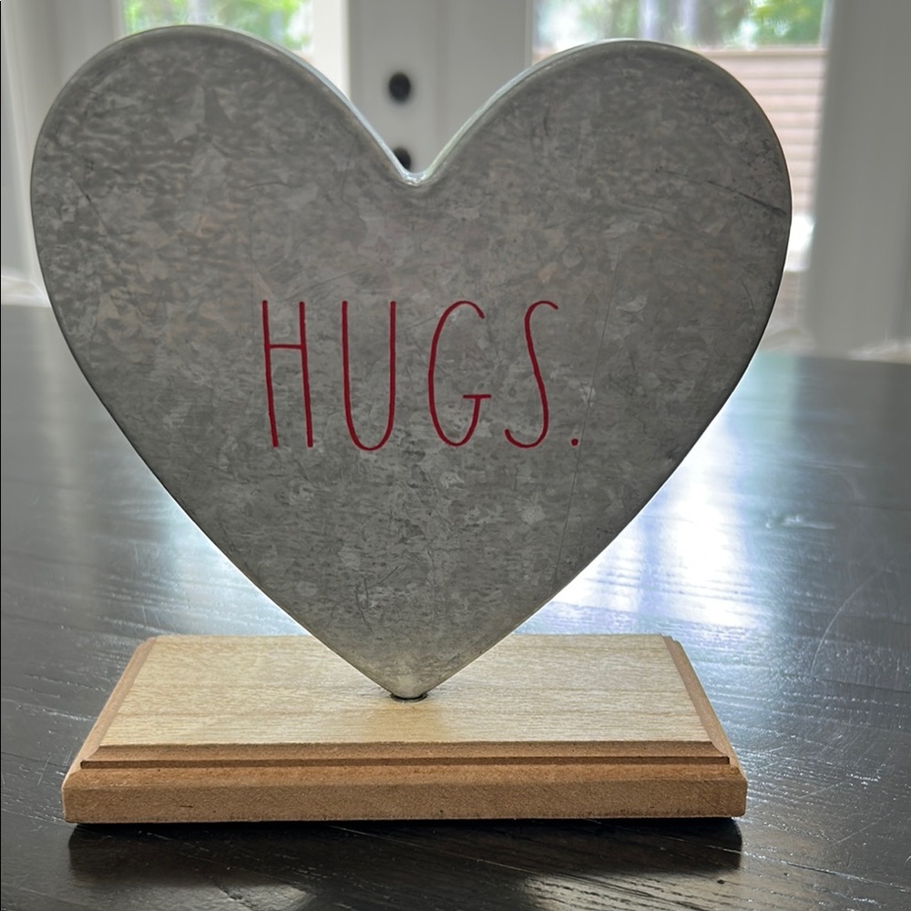 Rae Dunn Heart-Shaped Metal Decor